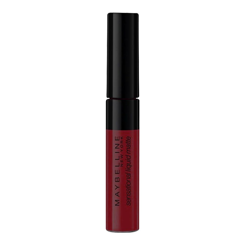 MAYBELLINE COLOR SENSATIONAL LIQUID MATTE LIPSTICK - 02 SOFT WINE