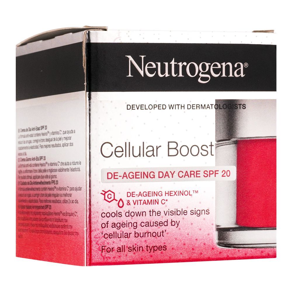 NEUTROGENA CELLULAR BOOST DE AGEING DAY CARE SPF20