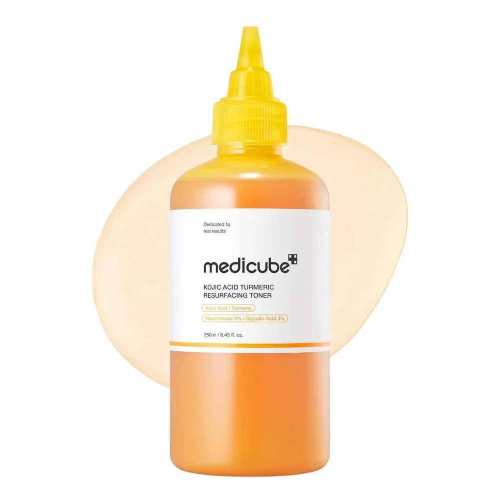 MEDICUBE KOJIC ACID TURMERIC RESURFACING TONER 250ml
