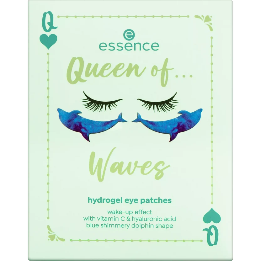 ESSENCE QUEEN OF WAVES HYDROGEL EYE PATCHES