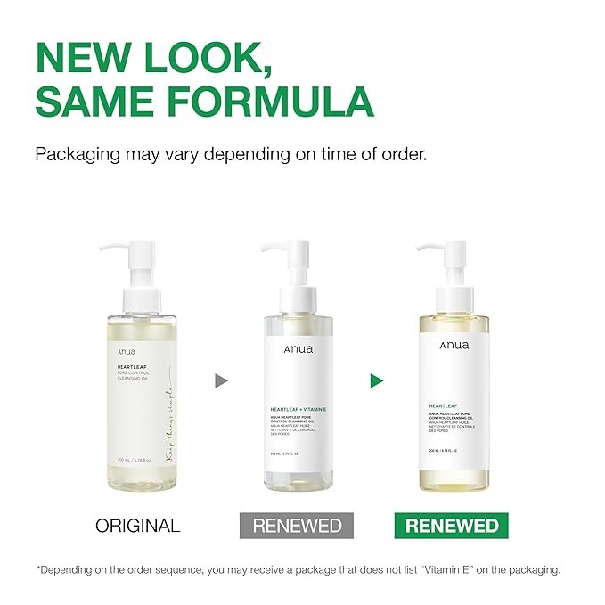 ANUA - Heartleaf + Vitamin E Pore Control Cleansing Oil Mild 200ml