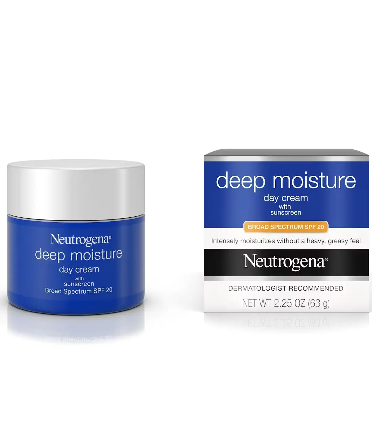 NEUTROGENA DEEP MOISTURE DAY CREAM SPF20 2.25OZ