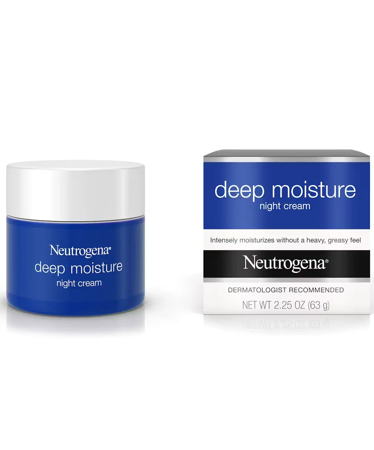 NEUTROGENA DEEP MOISTURE NIGHT CREAM 2.25OZ