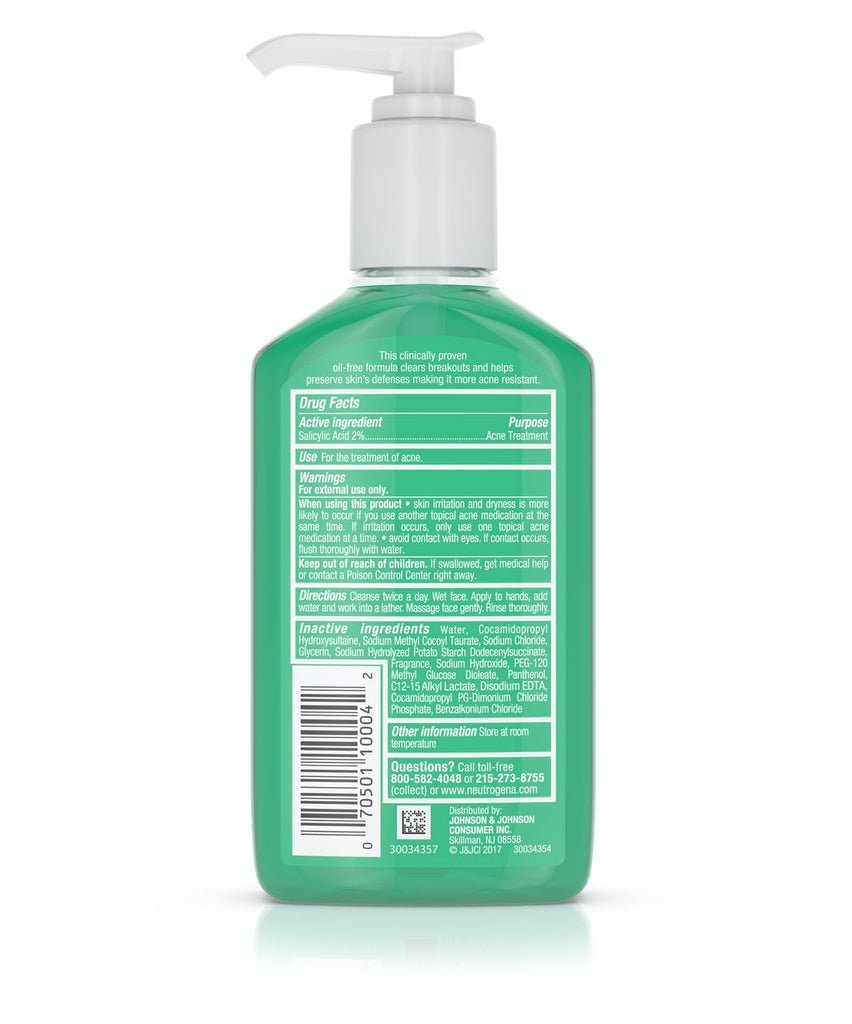 NEUTROGENAACNE PROOFING GEL CLEANSER 170GM