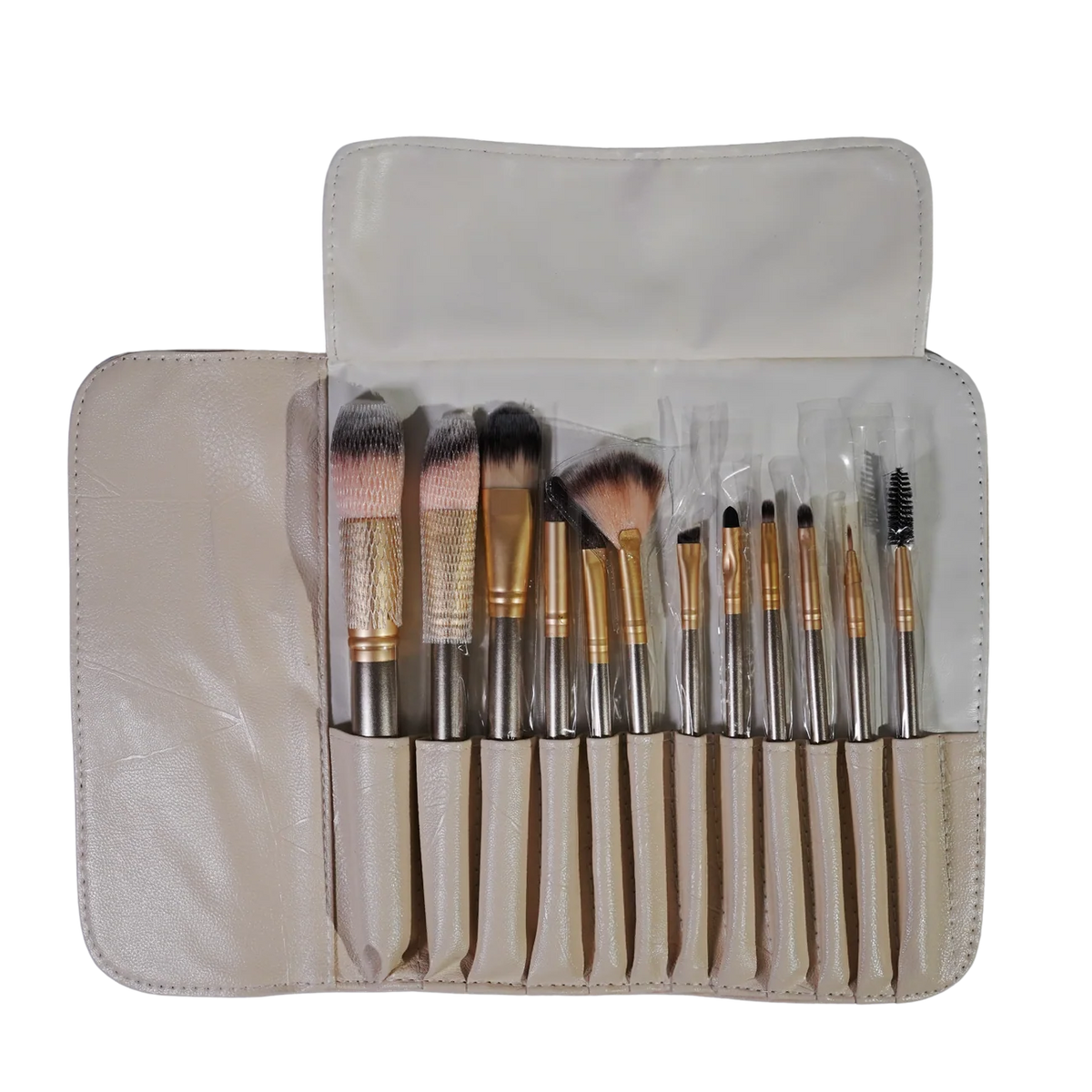 CLAZONA BEAUTY MAKEUP BRUSH KIT 12PCS