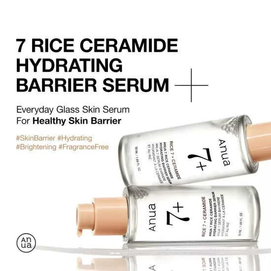 ANUA RICE+CERAMIDE HYDRATING BARRIER SERUM 50ML