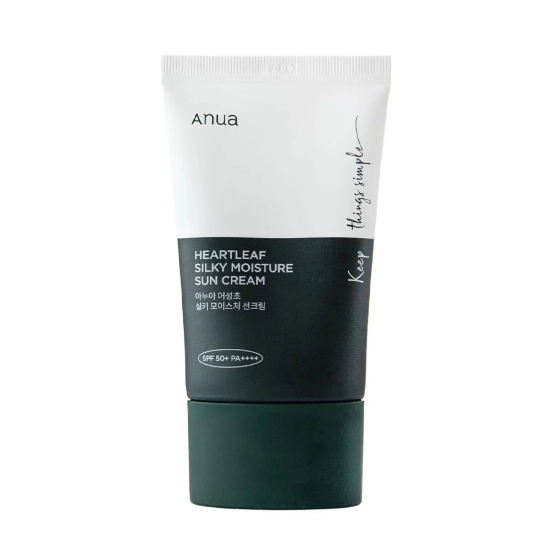 ANUA - HEARTLEAF SILKY MOISTURE SUN CREAM SPF 50+ PA++++ 50ml