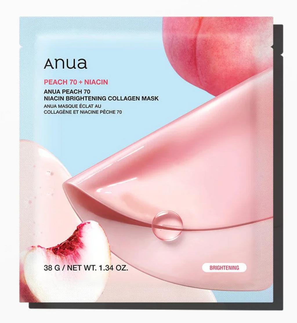 ANUA PEACH700+ NIACIN BRIGHTENING COLLAGEN MASK