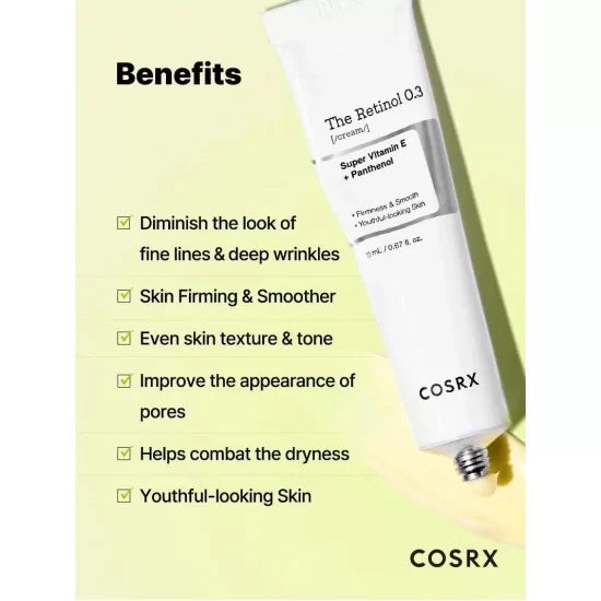 COSRX THE RETINOL 0.3 SUPER VITAMIN E + PENTHENOL 20ML