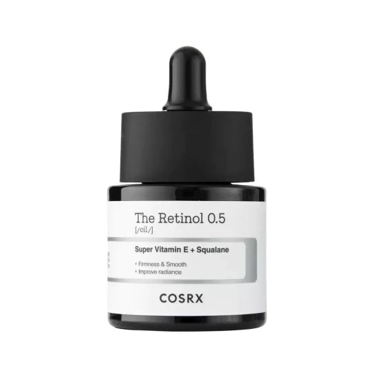 COSRX THE RETINOL 0.5 OIL SUPER VITAMIN E + SQUALANE 20ML