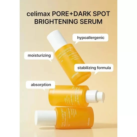CELIMAX PORE+DARK SPOT BRIGHTENING SERUM 30ML