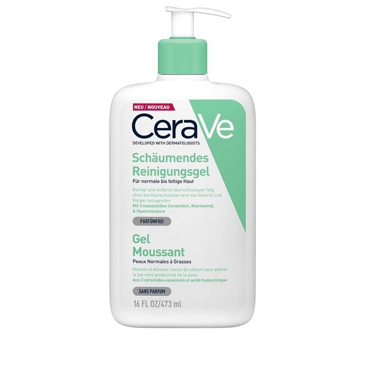 CeraVe Foaming Cleanser Normal To Oily Skin 473-Ml