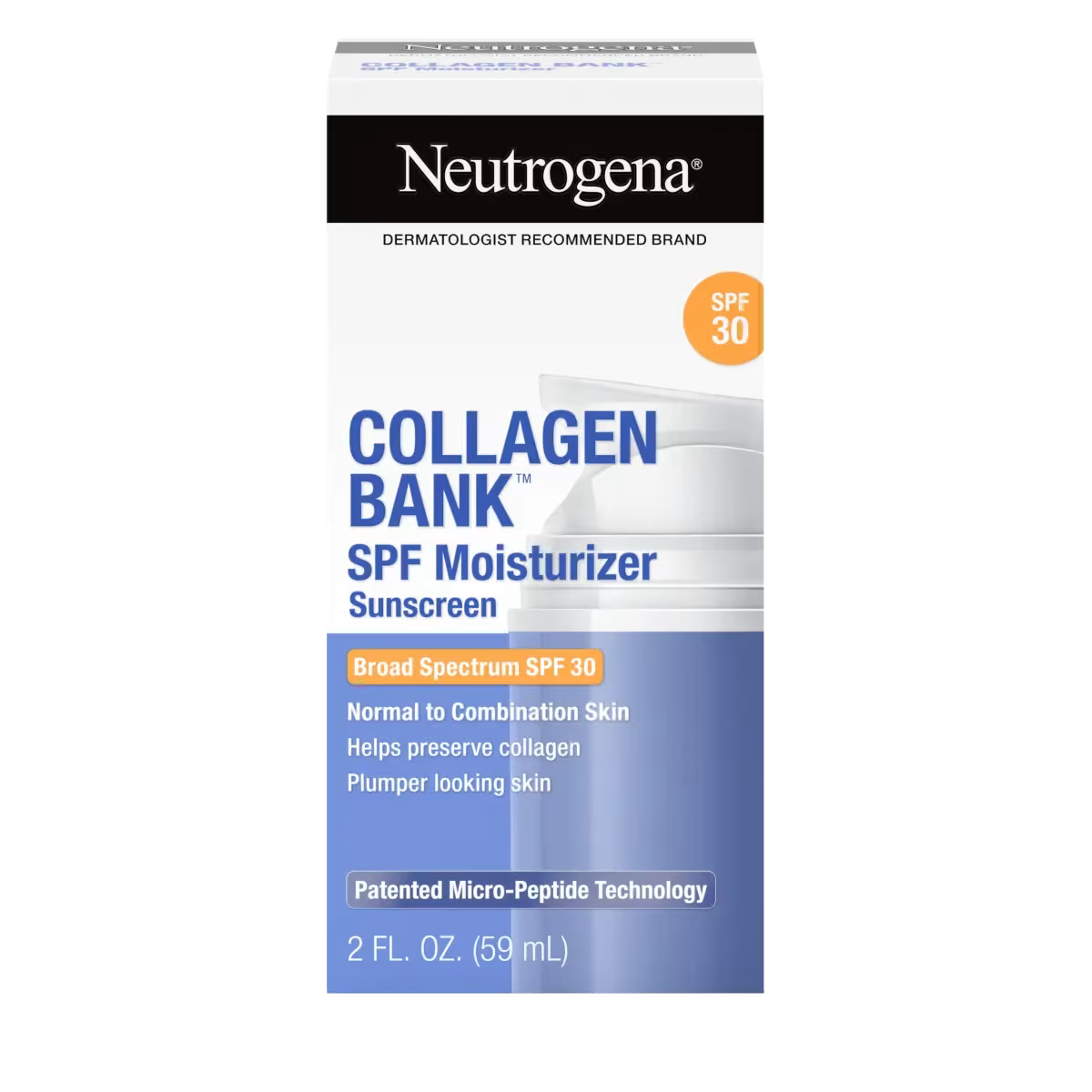 Neutrogena Collagen Bank SPF 30 Daily Moisturizer Sunscreen (59ml)