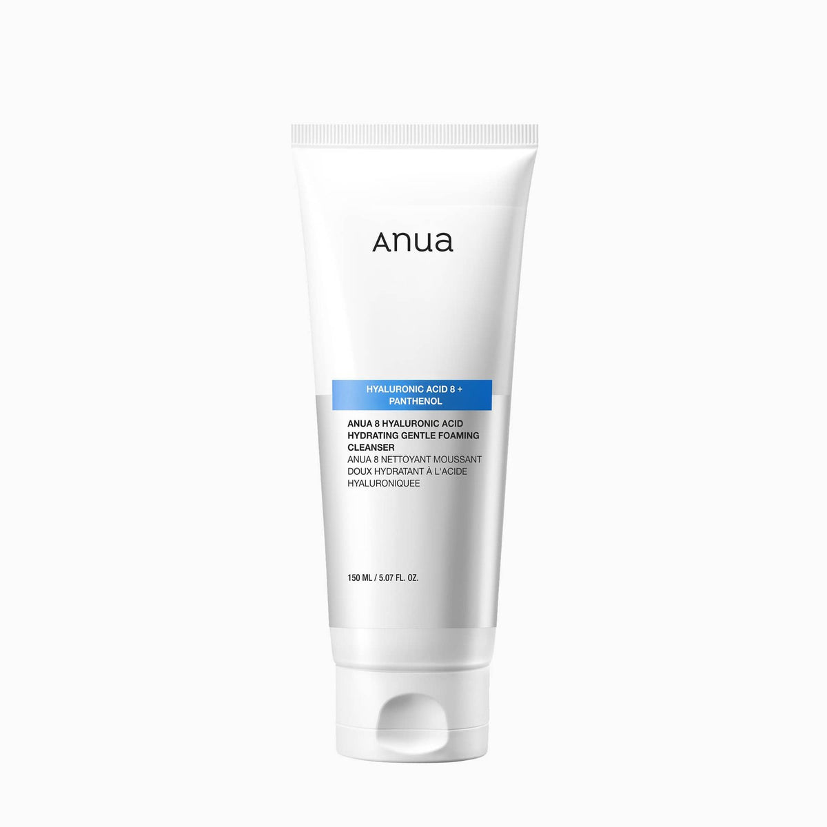 ANUA - HYALURONIC ACID 8+ PANTHENOL HYDRATING GENTLE FOAMING CLEANSER 150ml