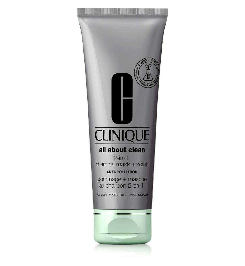 Clinique All About Clean 2-in-1 Charcoal Mask + Scrub