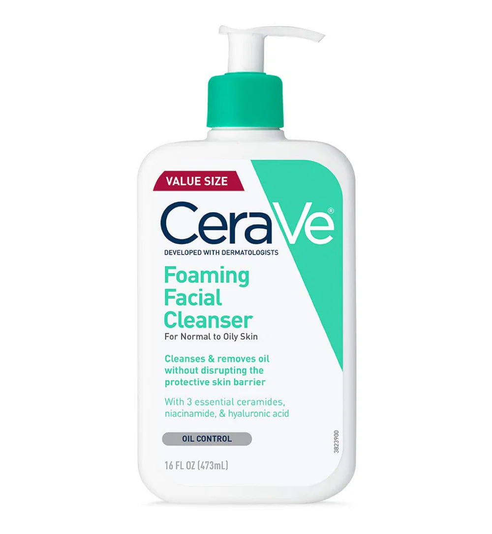 CERAVE FOAMING FACIAL CLEANSER 473