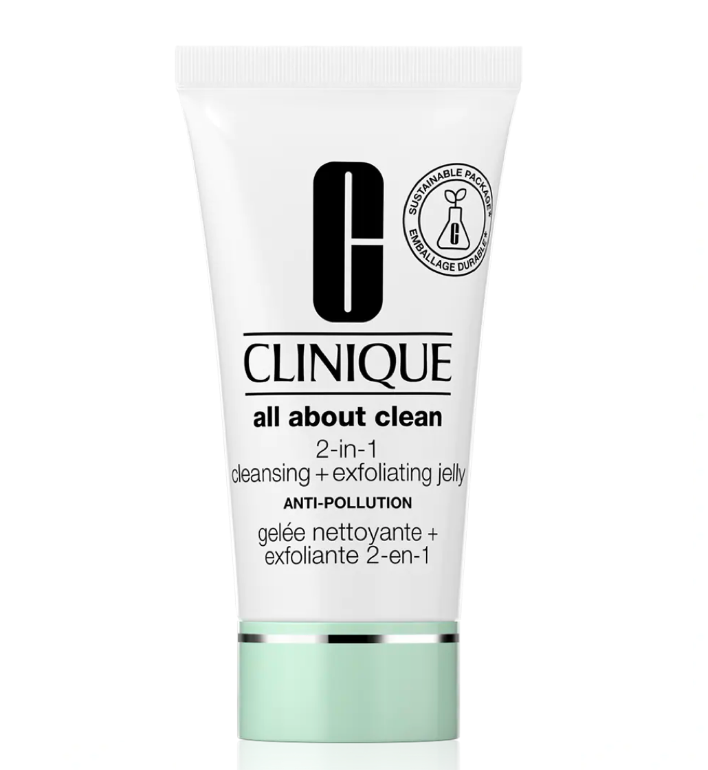Clinique All About Clean 2-in-1 Cleansing + Exfoliating Jelly