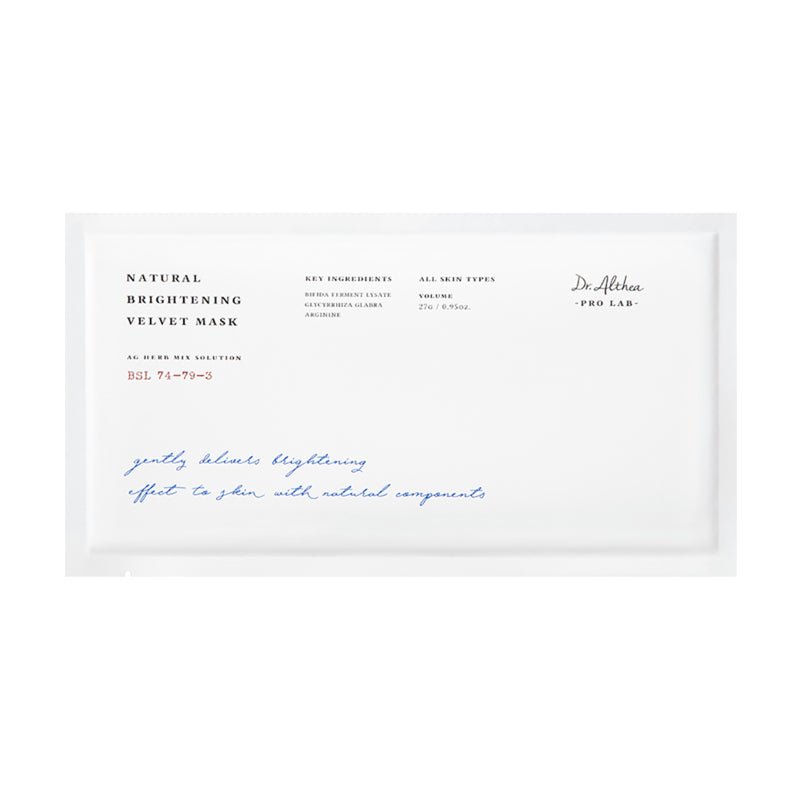 DR ALTHEA NATURAL BRIGHTENING VALVET MASK