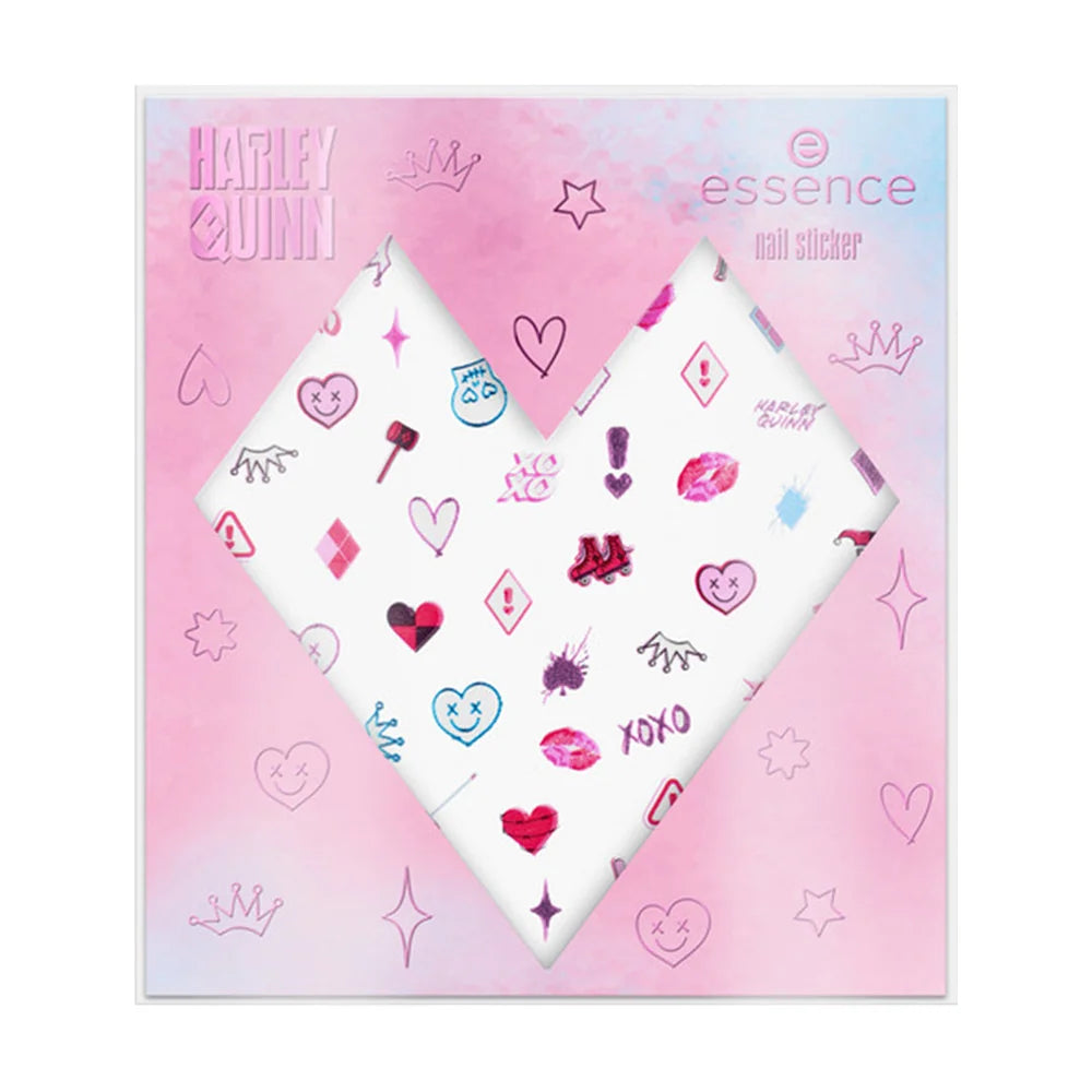 ESSENCE HARLEY QUINN NAIL STICKER