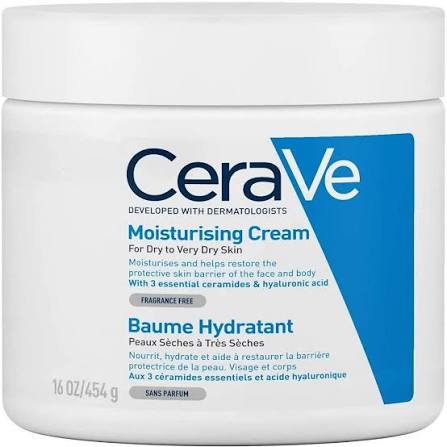 CERAVE UK MOISTURISING CREAM 454G