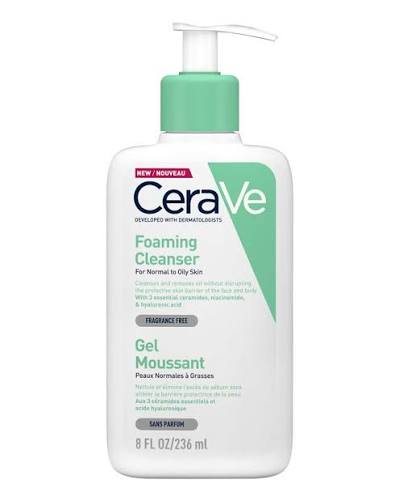 CERAVE UK FOAMING CLEANSER 236ML