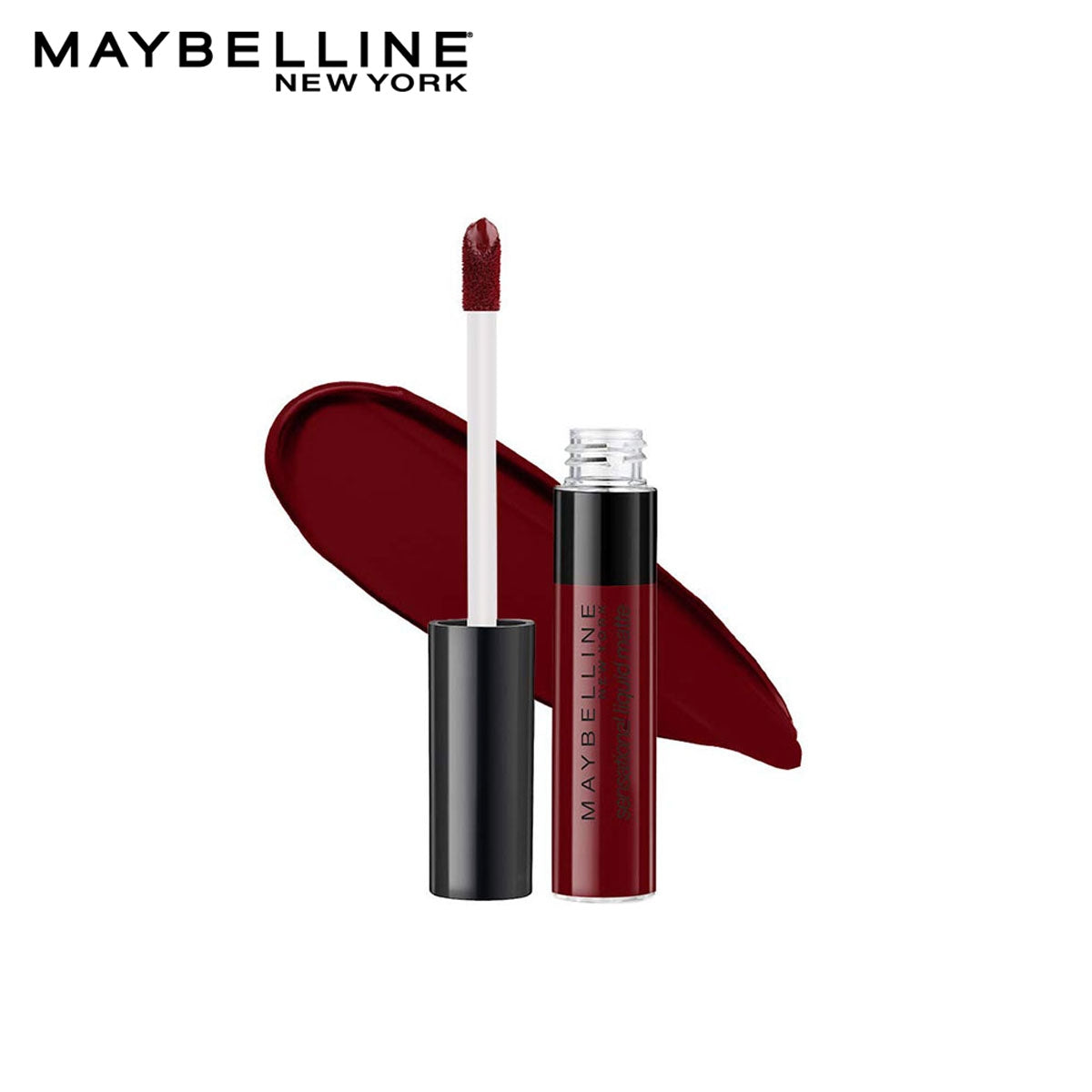MAYBELLINE COLOR SENSATIONAL LIQUID MATTE LIPSTICK - 02 SOFT WINE