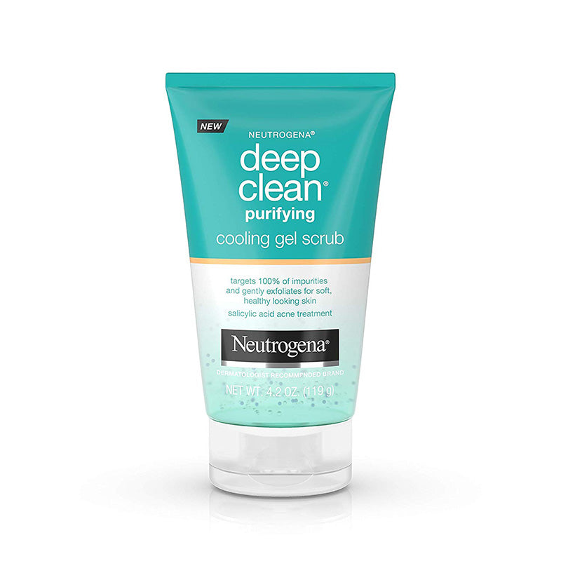 NEUTROGENA DEEP CLEAN PURIFYING COOLING GEL SCRUB 119G
