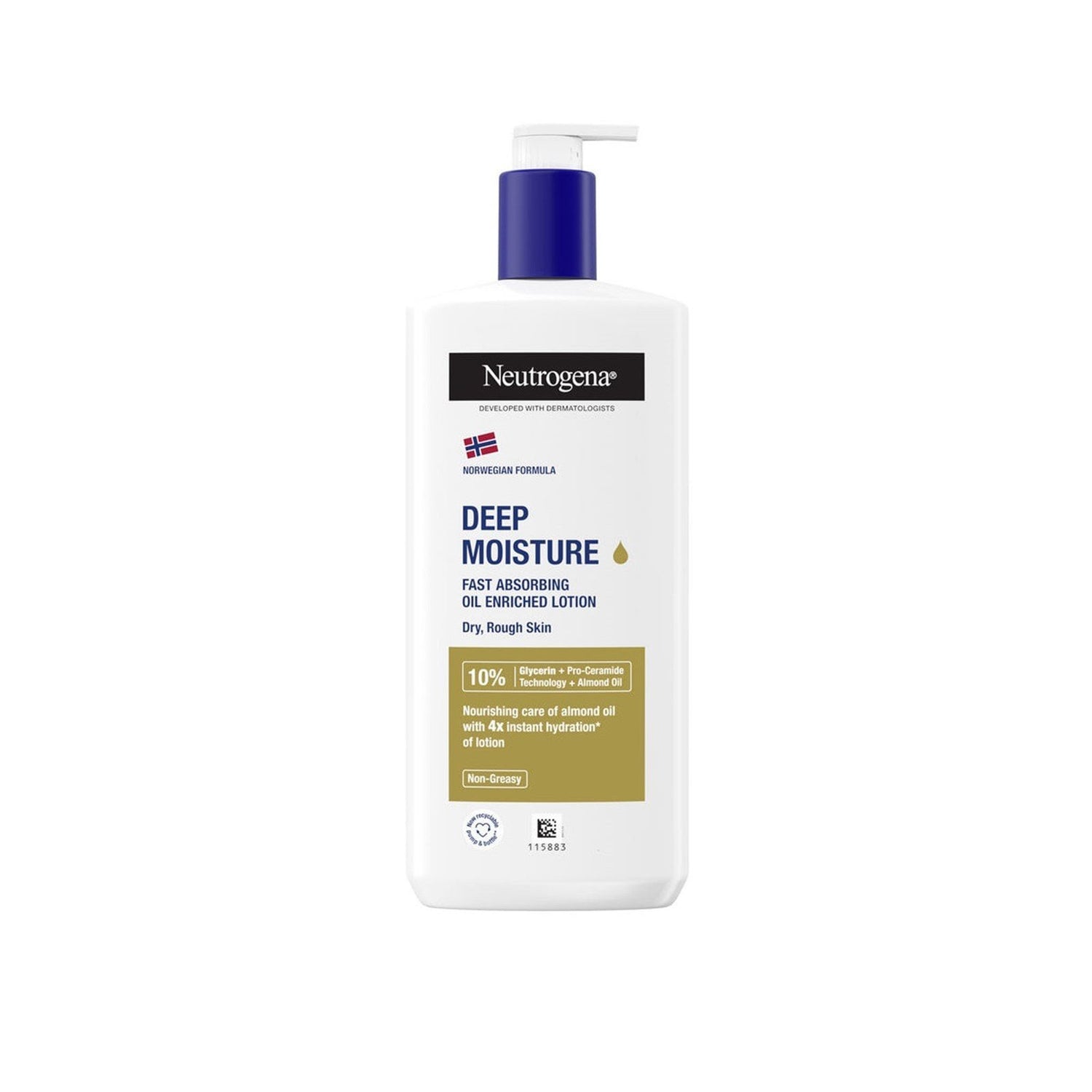 NEUTROGENA DEEP MOISTURE OIL IN LOTION 250ML