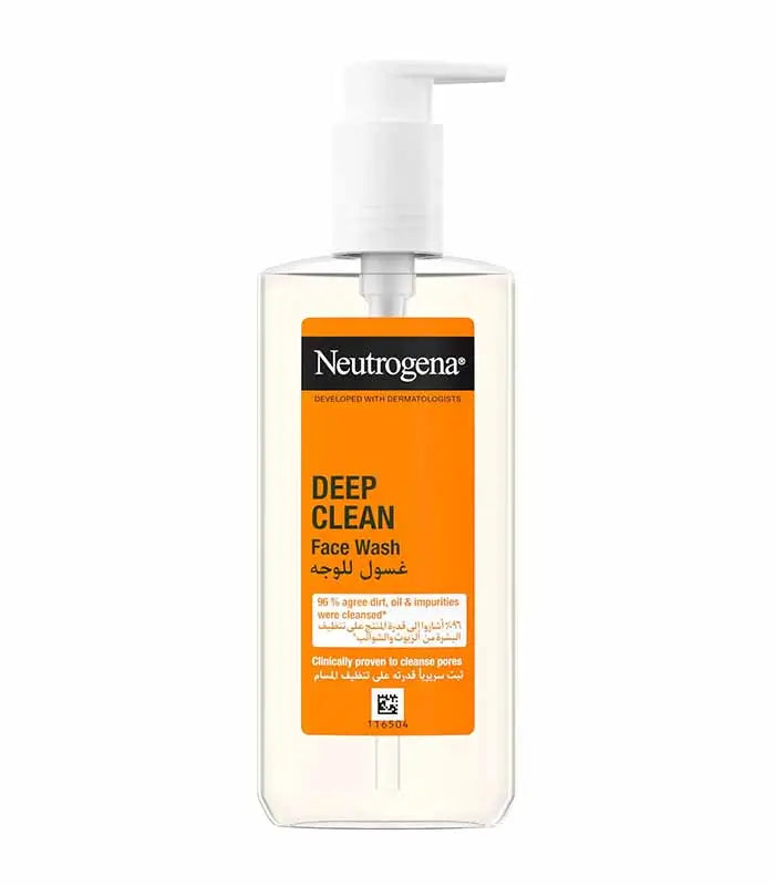 NEUTROGENA DEEP CLEAN DAILY WASH PUMP 200ML